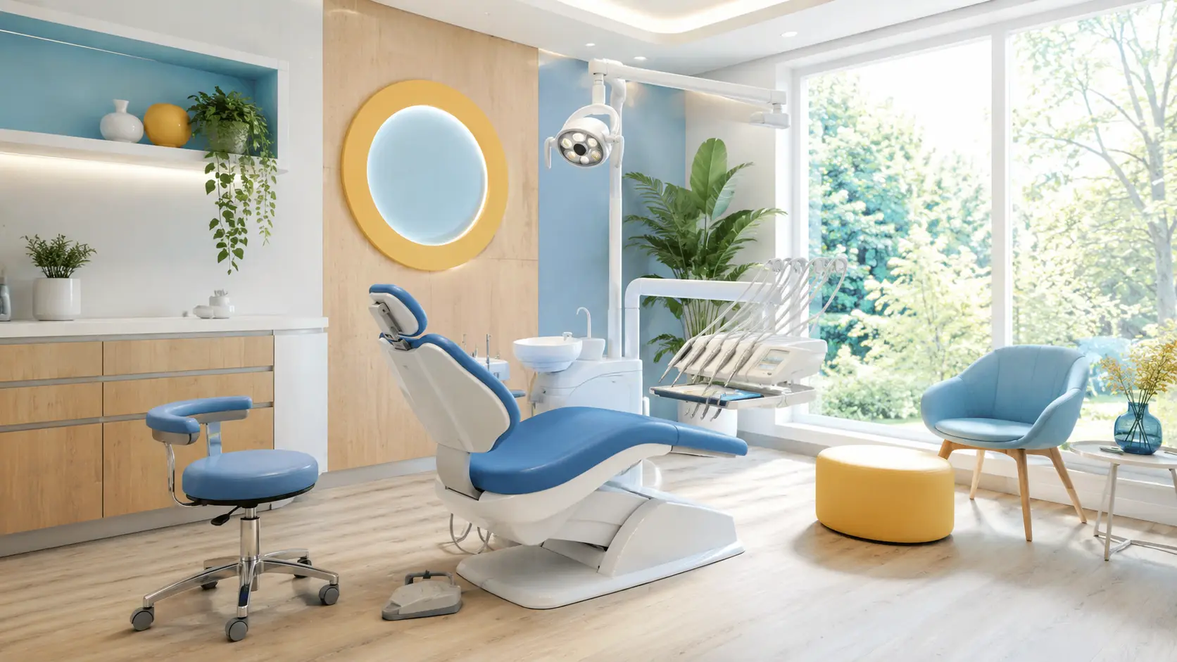 A calm, modern Northside Dental treatment room